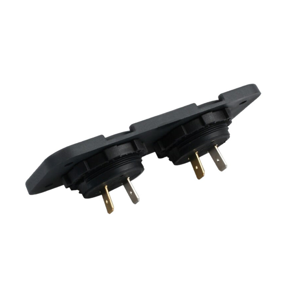 Digital LED Volt Meter Dual Battery Monitor Suitable For Boat Marine DC 12V-24V-4