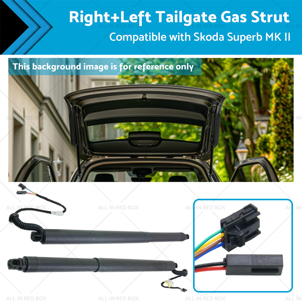 Rear Left and Right Electric Tailgate Gas Struts Suitable For Skoda Superb 3T5-0