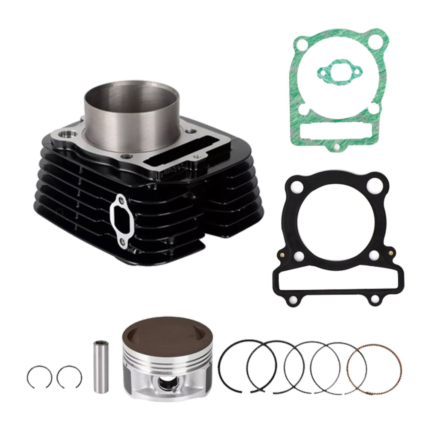 Cylinder Piston Gasket Top End Kit Suitable For Yamaha Big Bear 350 2x4 4x4-3