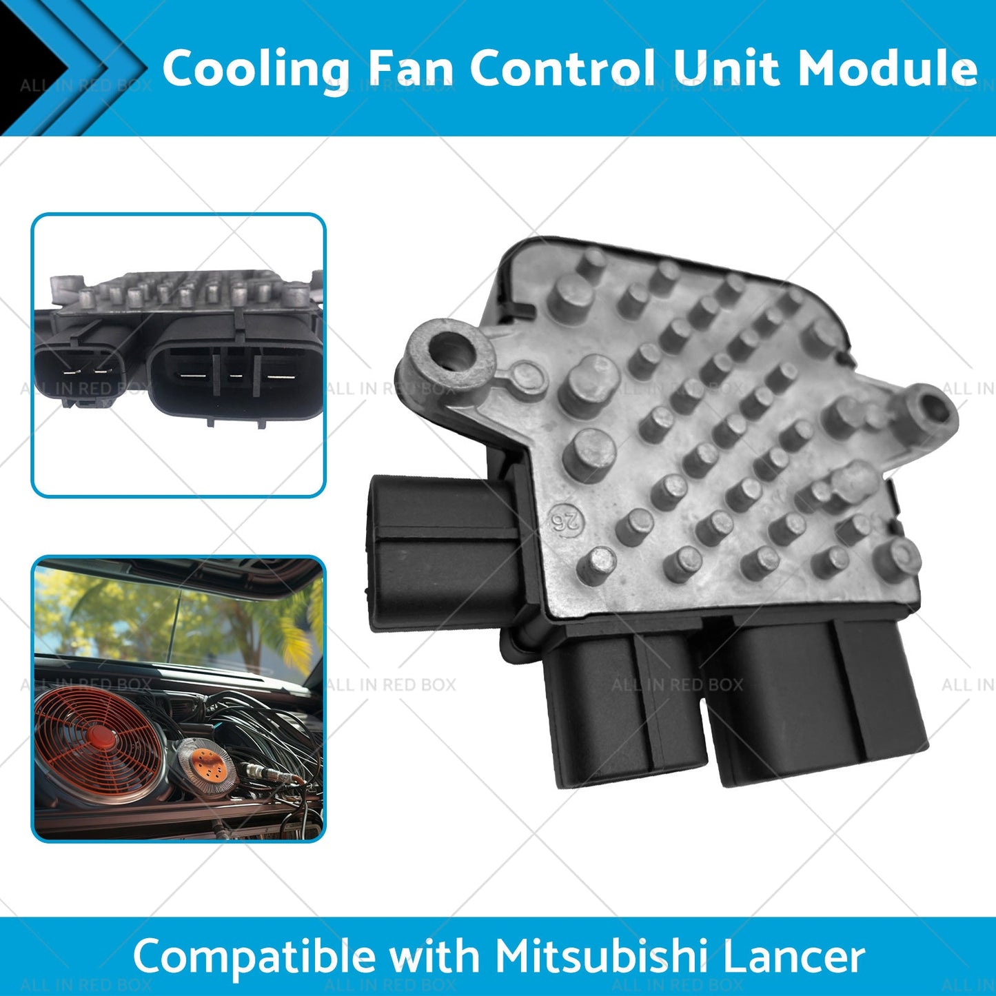 Cooling Fan Control Unit Module Suitable for Mitsubishi Lancer 02-06 1. 8 2. 0 2. 4-1