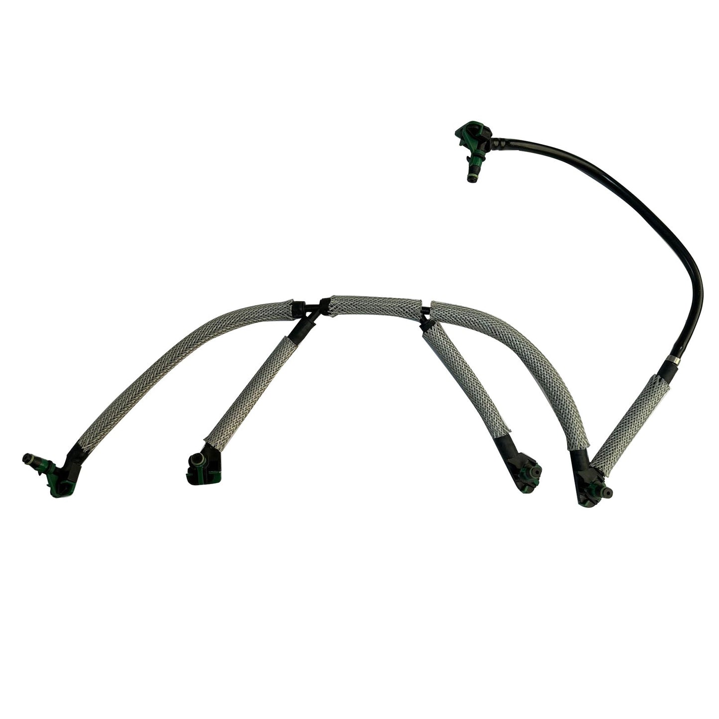 Engine Fuel Injector Leak Off Pipes Installation Parts Set Suitable For C4 C5-0