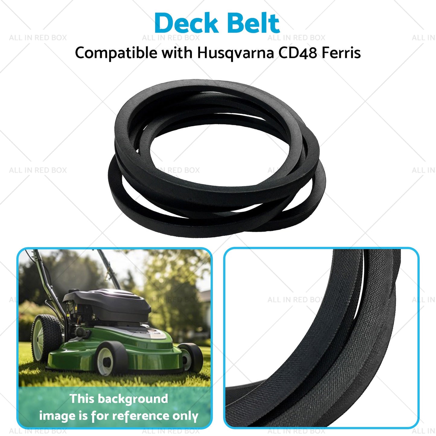 539104335 522795901 Deck Belt Suitable for Husqvarna Ferris 104335 522795901-4
