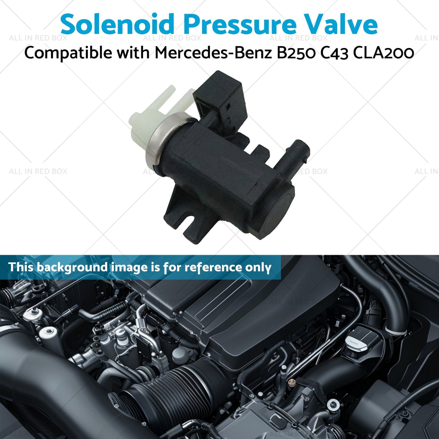 Solenoid Pressure Valve Suitable for Mercedes-Benz B250 C43 CLA200 A0081535428-4