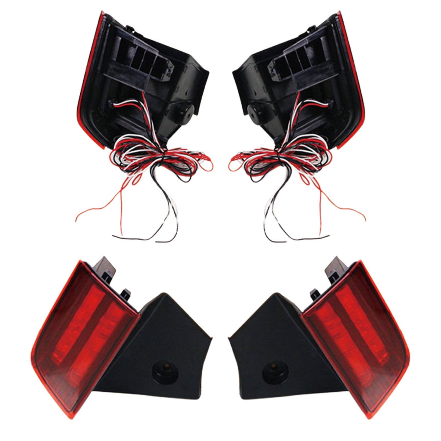 Pair Rear Bumper Tail Light LH+RH Suitable for Mitsubishi Pajero Sport 2015-2016-4