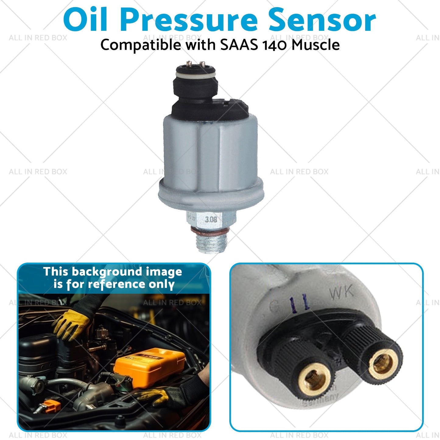 SG21002 Oil Pressure Sensor Suitable for SAAS 140 Muscle Gauge Sender Unit-3