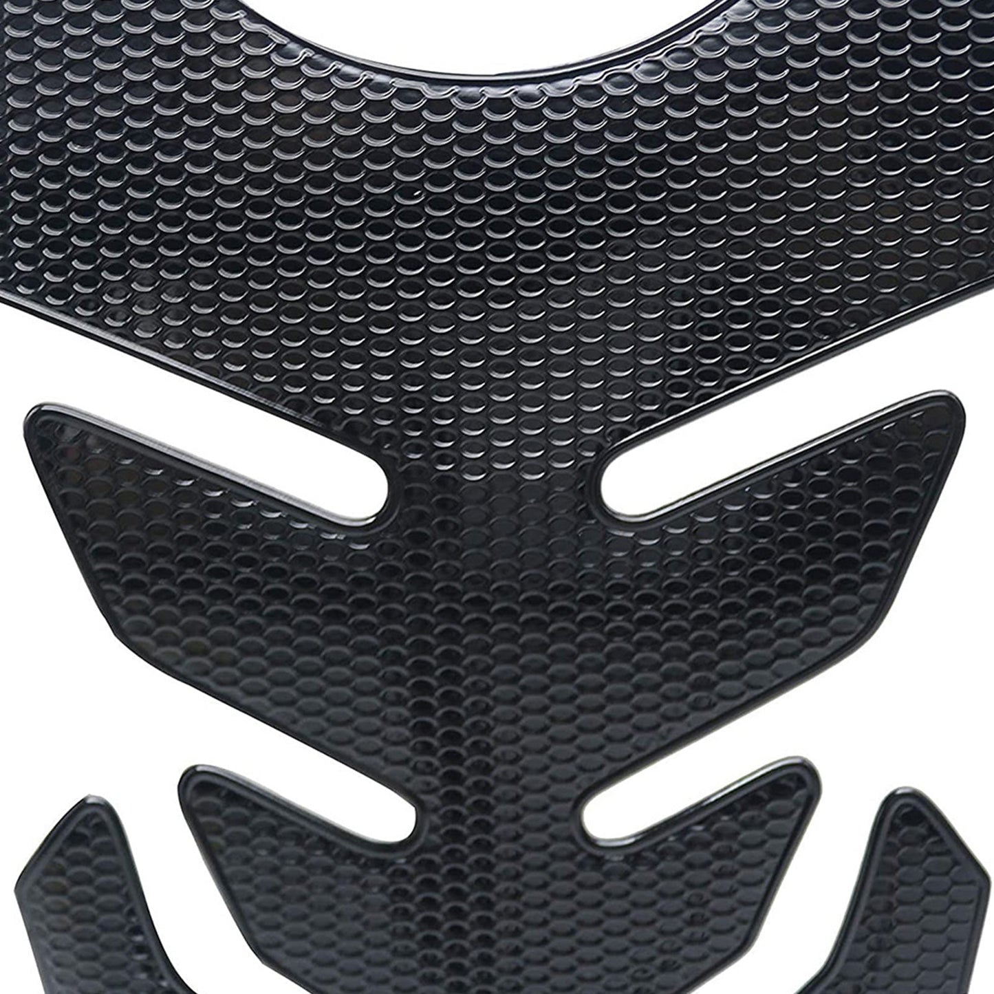 Wide Pure Black Motorcycle Gas Tank Pad Protector Decal Suitable For Motorbike-4