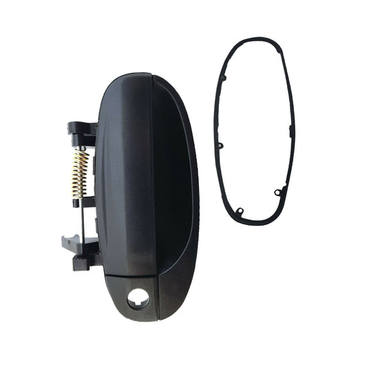 Front Outer Right Hand Door Handle Black Suitable For Holden Barina TK Hatch 2005-2011-1