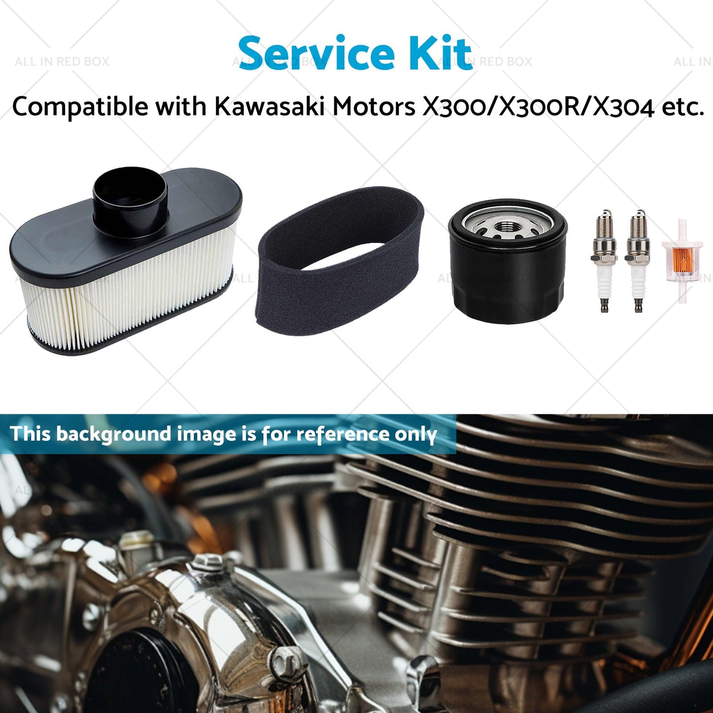 Service Kit Suitable for John Deere Mowers X300 X300R X303x310x320 MIU12555-4
