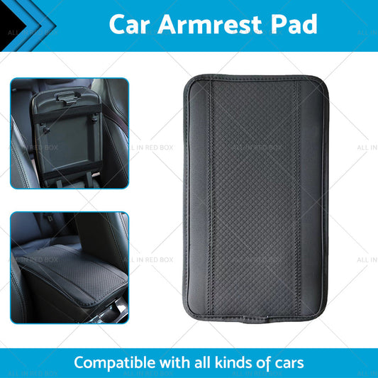 Universal Car Armrest Cushion Cover Center Console Box Pad Protector Accessories-1