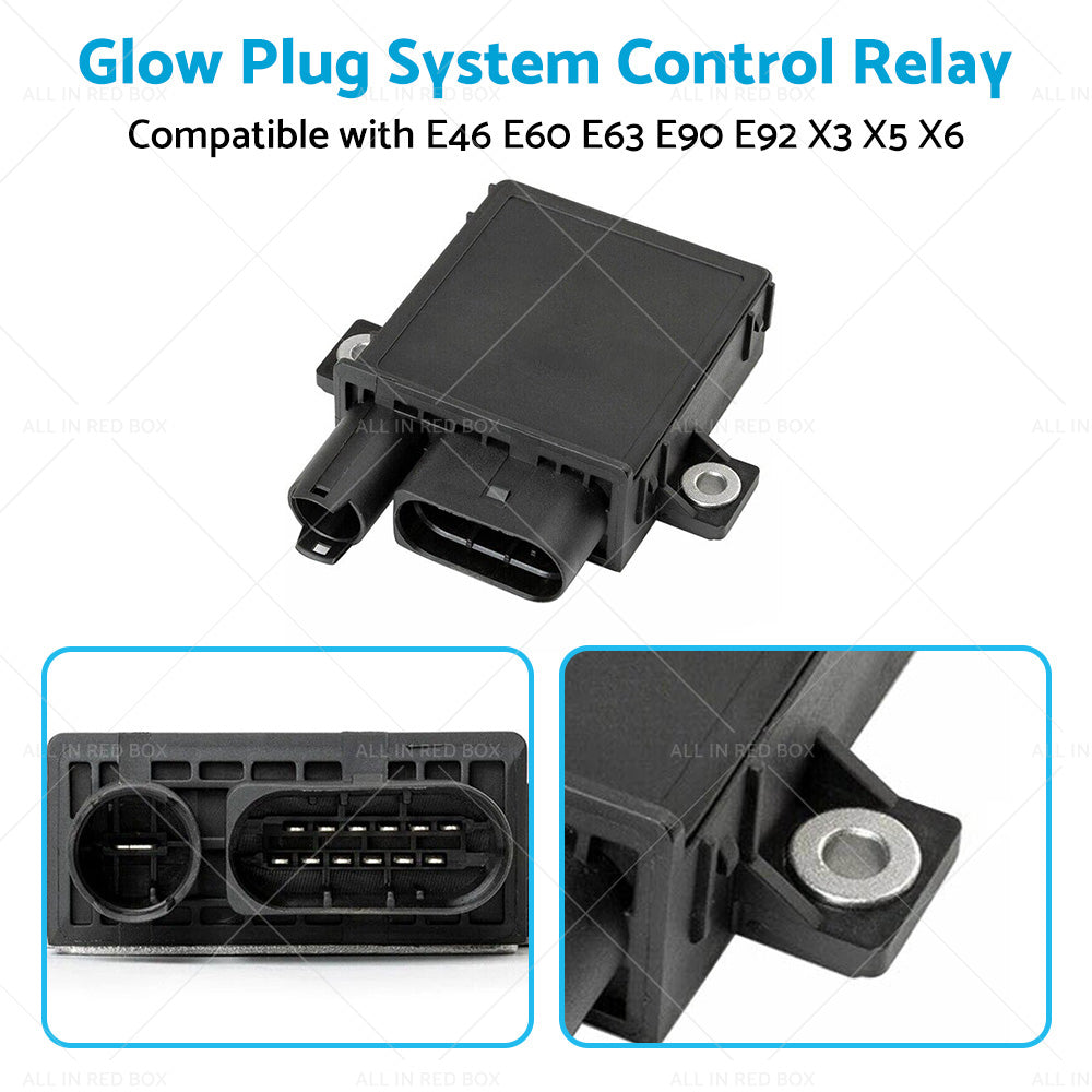 12217801201 Glow Plug System Control Relay Suitable for BMW E46 E60 E63 E90 E92-4