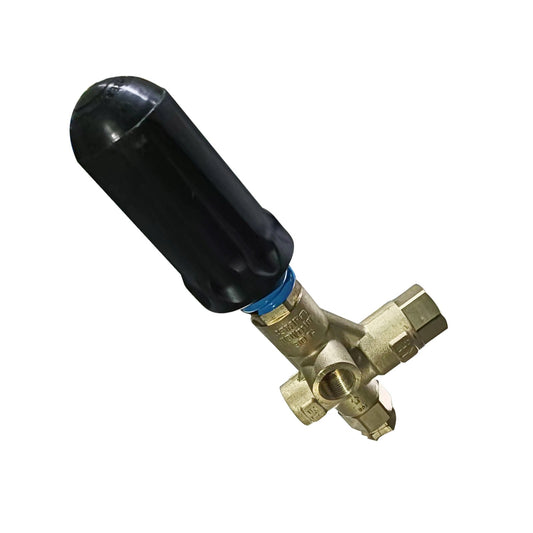 1x Pressure Washer Unloader Valve 40LPM 4050PSI 3/8 inch Ends 90 Degree-1