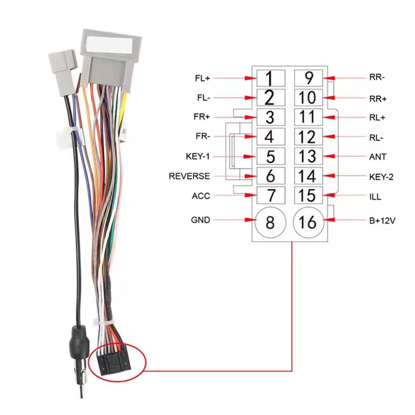 13 Wireless Head Unit Stereo Radio Suitable For Honda City 2014+ Android 13 Carplay-4
