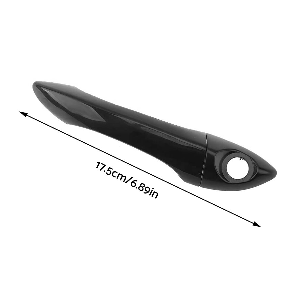 Front Right Outer Door Handle Bright Black Suitable For BMW X5 E53 2000-2006-4