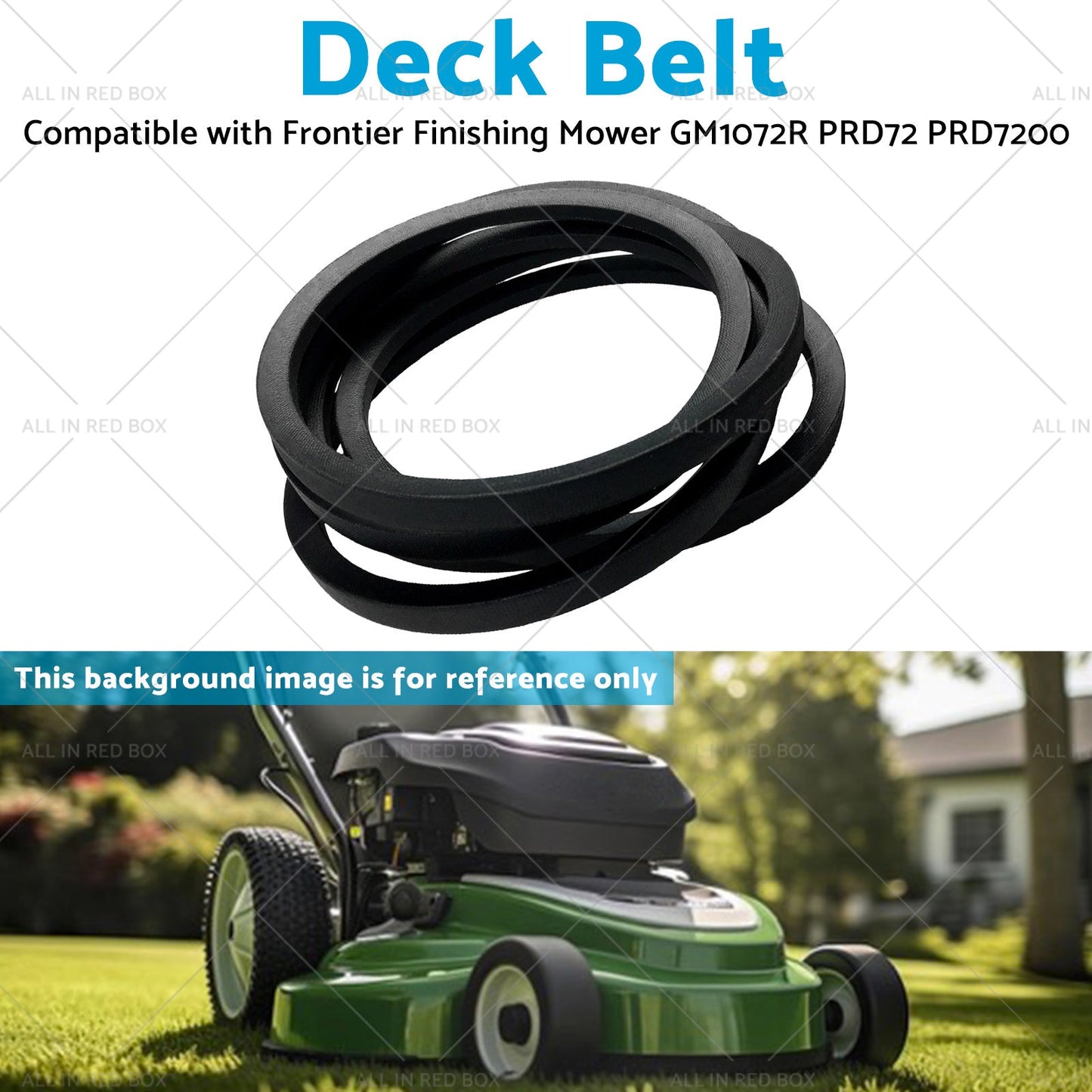 Drive Belt Suitable for Woods Frontier Finishing Mower GM1072R PRD72 PRD7200 72 inch-3