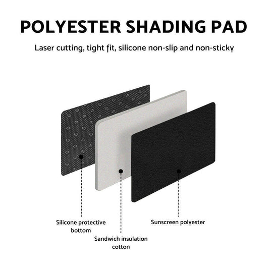 Anti-Slip Dash Mat Dashboard Cover Suitable For Toyota Kluger GSU50 GSU55 2014–2019-1