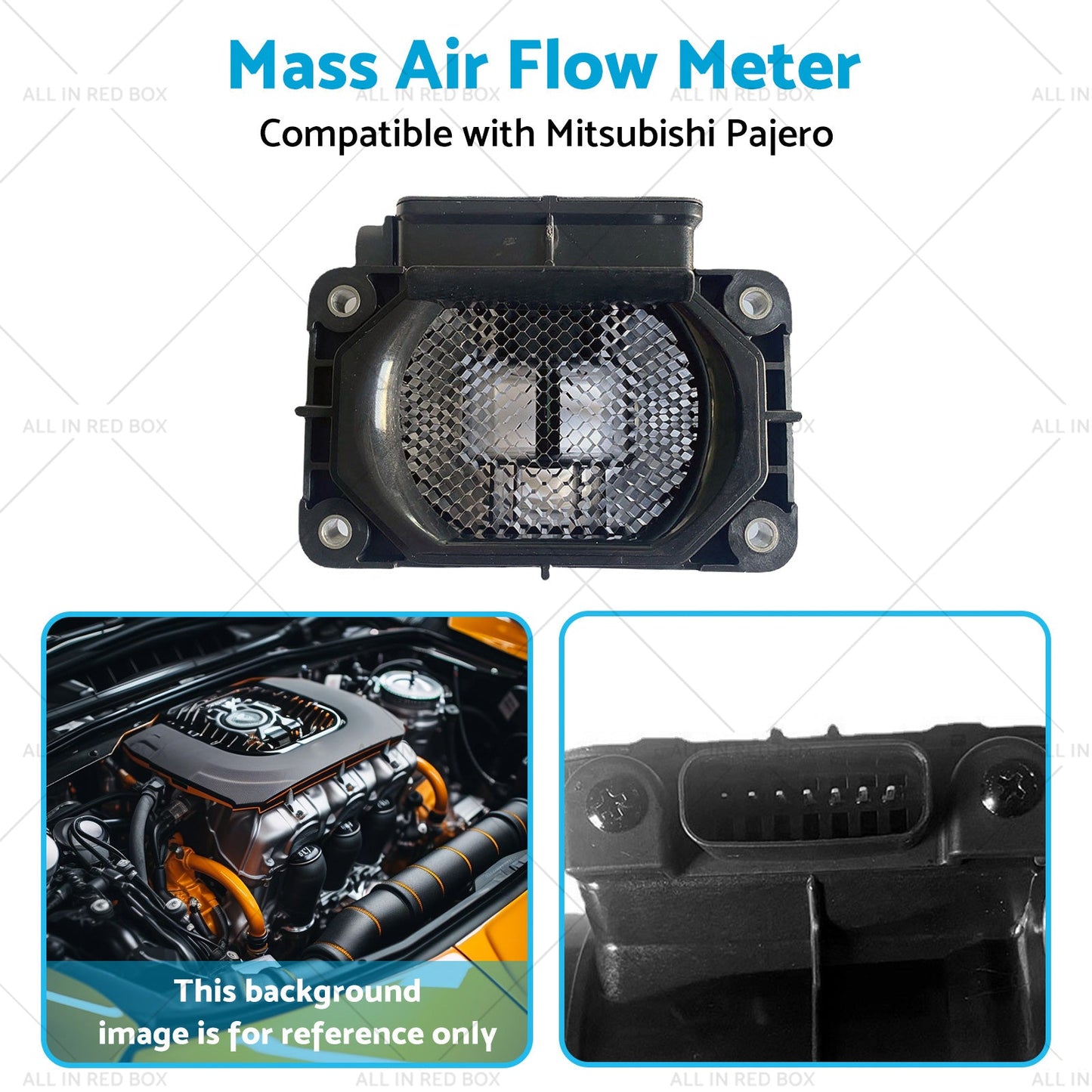 E5T08071 Mass Air Flow Meter Suitablefor Mitsubishi Pajero NM NP 3. 5L 3. 8L Magna-3