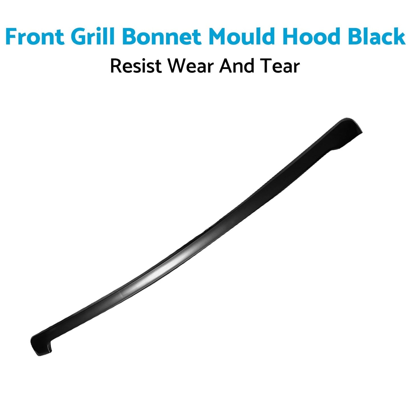 Front Grill Bonnet Mould Hood Black Suitable For Toyota Prado 150 75770-60020-3