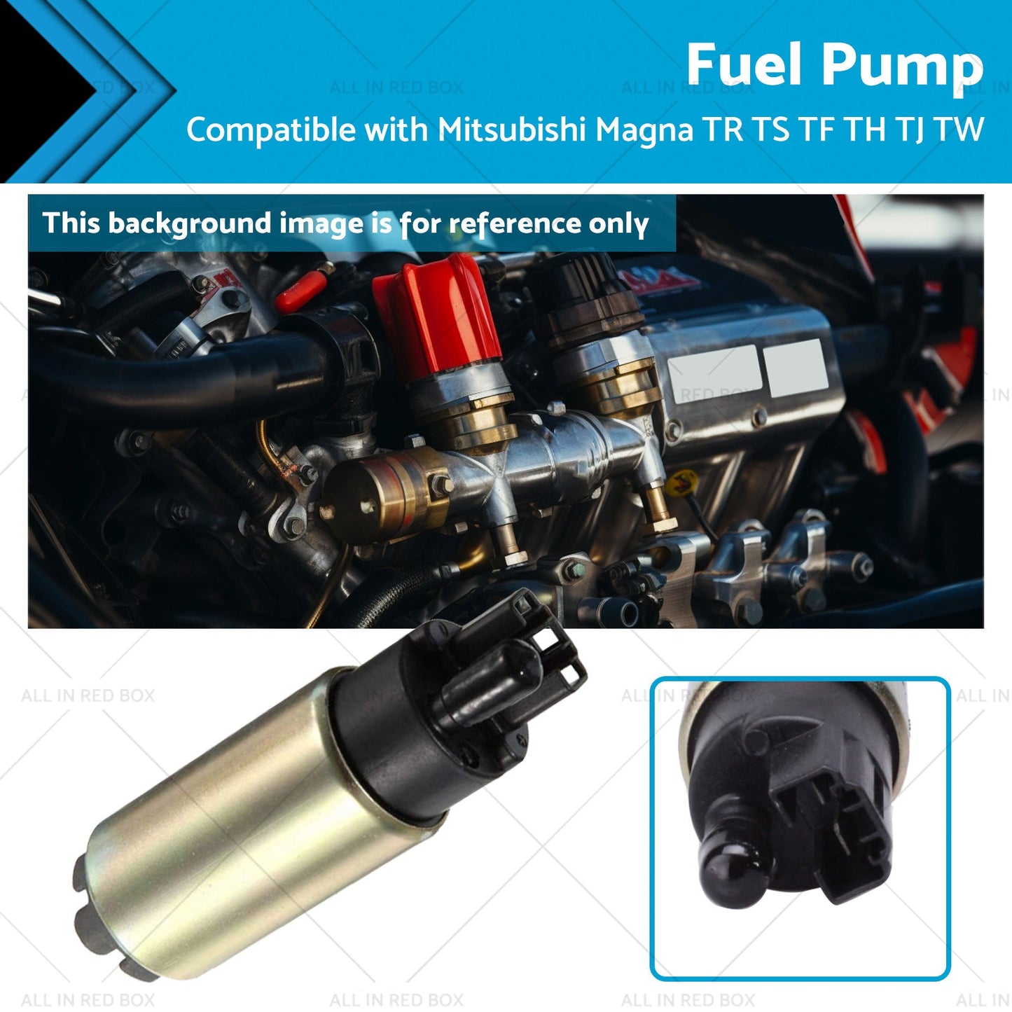 1PCS Fuel Pump Suitable for Mitsubishi Magna TR TS TF TH TJ TW 3. 0i 3. 5i 2. 6i-0