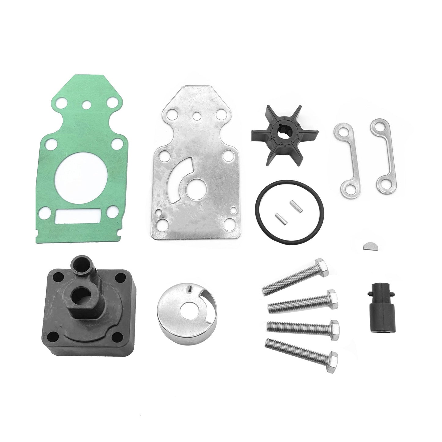 Water Pump Kit Suitable For Yamaha 9.9 15 HP 2 Stroke 4 Stroke 63V-W0078-01-4
