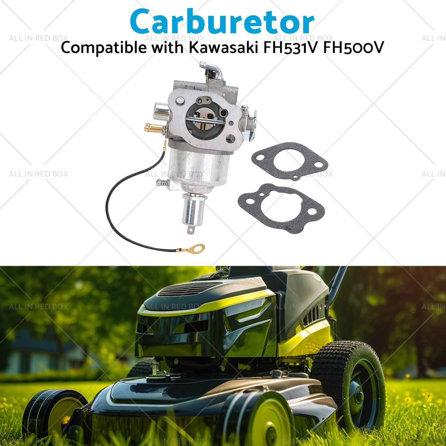 Carburetor Suitable for Kawasaki FH531V FH500V 4-Stroke Engine 15003-7037-4