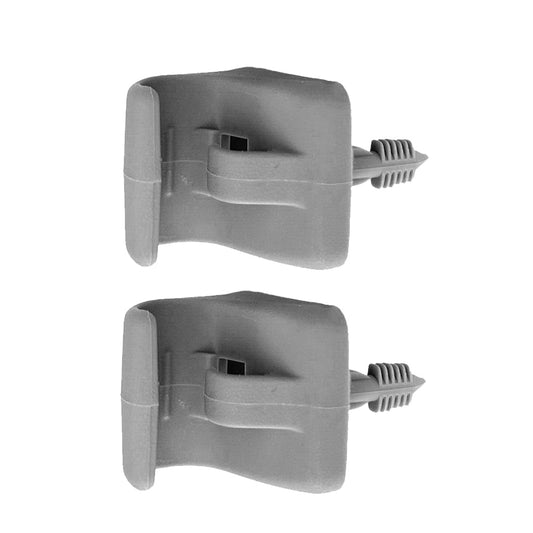 2x Sun Visor Clip Left & Right Side Suitable For Hyundai Getz 2002-2011 Grey 852351C300QS-1