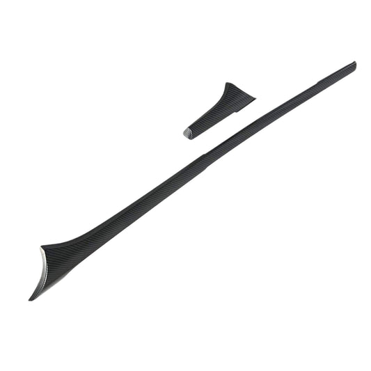 ABS Carbon Dashboard Strip Cover Trim Suitable For Toyota Hilux Revo 2015-2024-1