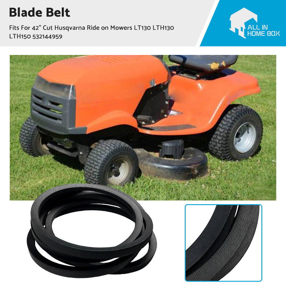 Blade Belt For 42inch Cut Husqvarna Ride on Mowers LT130 LTH130 LTH150 532144959-4