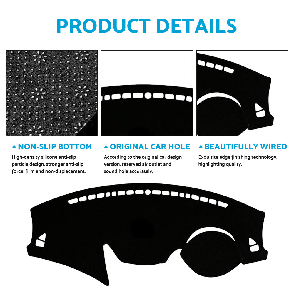 Suitable For Hyundai Veloster FS 11-17 All Models Mat Covers Non-Slip DashMat-4