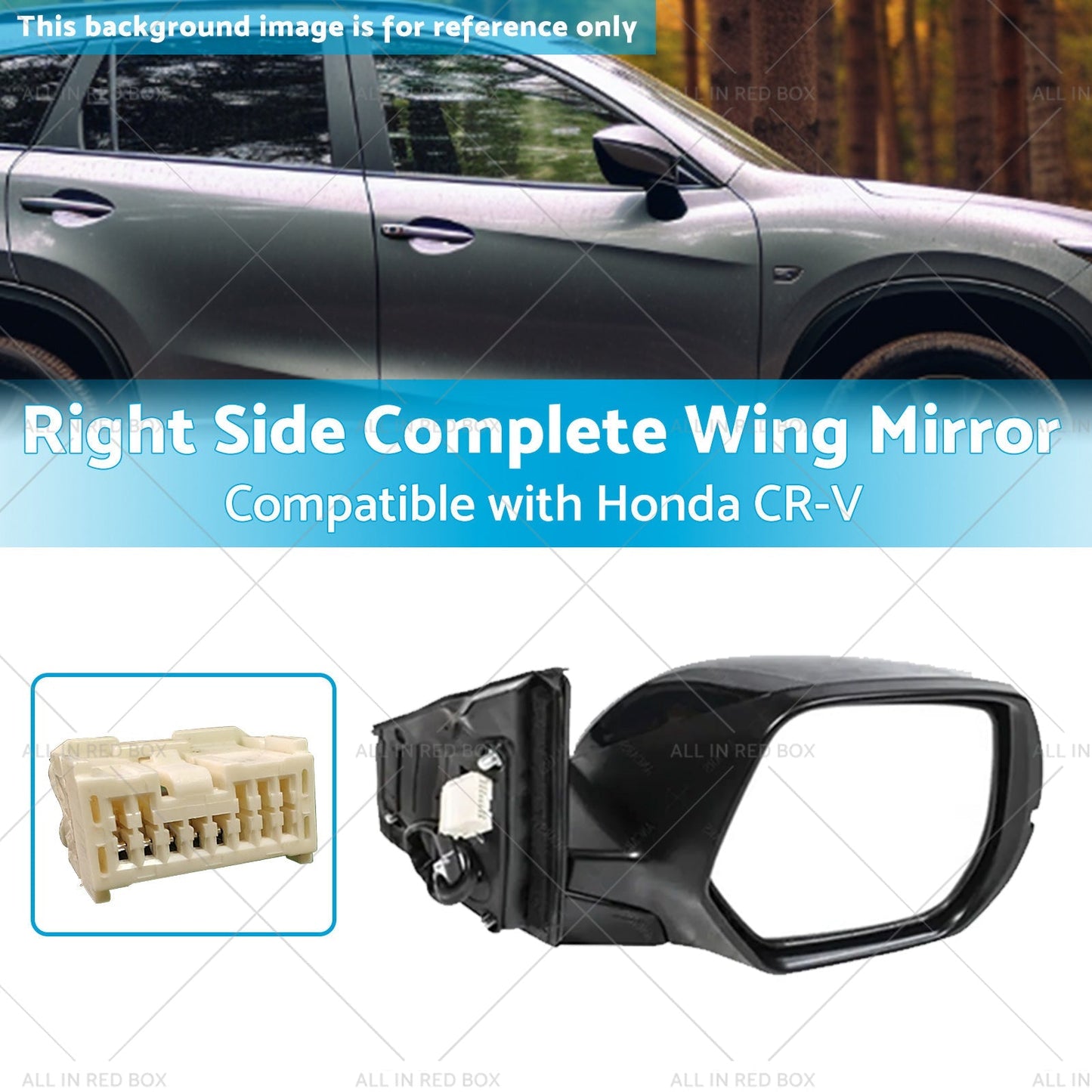 Right Door Mirror Suitable for Honda CRV CR-V RM 2012-2017 Blinker RH-3