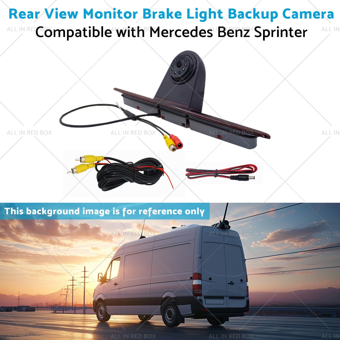 Rear View Brake Light Backup Camera Suitable for Mercedes Benz Sprinter-4