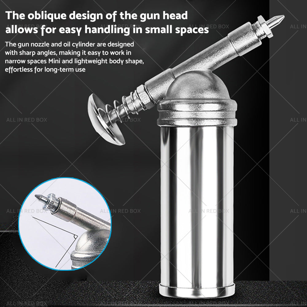Metal Grease Gun For Chainsaw Chain Bar Sprocket Nose and Brushcutter Head Bearing-4
