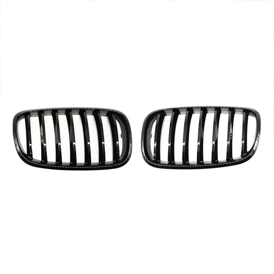 Front Bumper Kidney Grill Grille Gloss Suitable For BMW E70 X5 / E71 X6 2007-2013-1