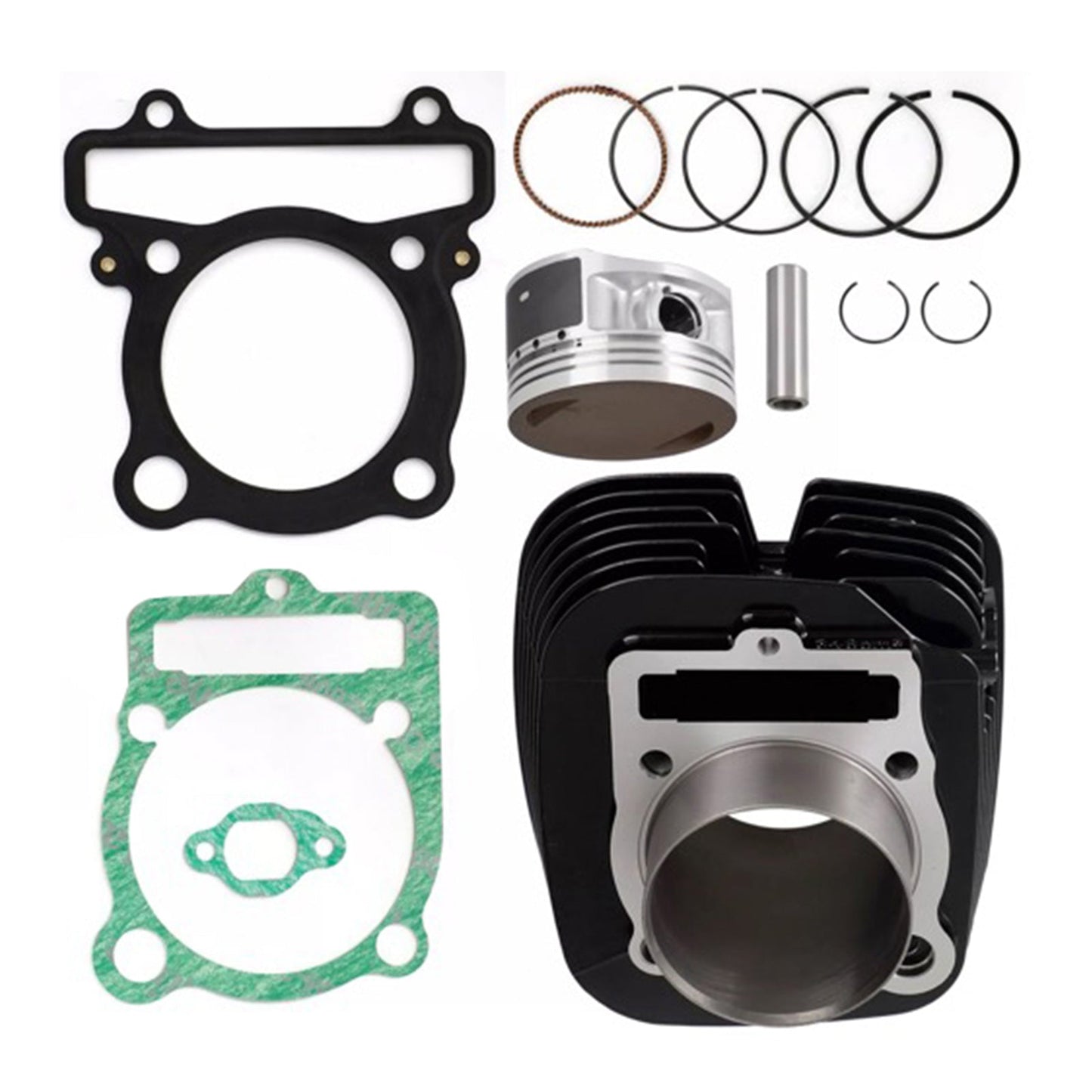 Cylinder Piston Gasket Top End Kit Suitable For Yamaha Big Bear 350 2x4 4x4-2