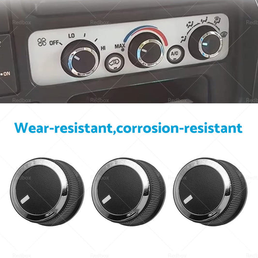 3PCS Heater AC Temperature Control Knob Suitable For 2008-2017 Chevrolet Savana-1