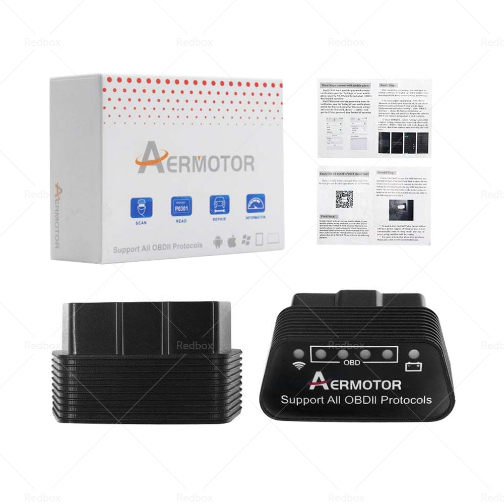 ELM327 WiFi OBD2 Car Diagnostics Scanner Code Reader Suitable For iOS Android-4