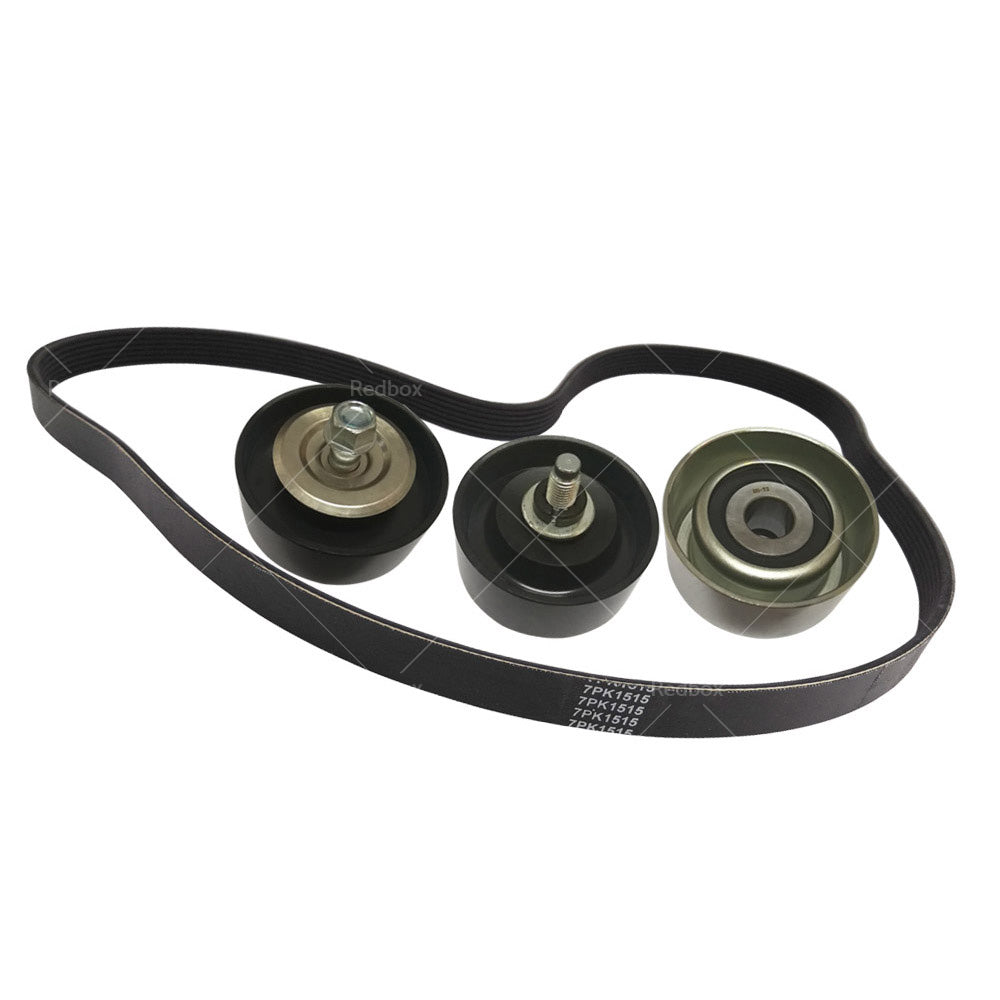 Drive Fan Belt Idler Pulley Kit Compatible with Hilux 3. 0L Diesel 1KD-FTV KUN16 KUN26-4