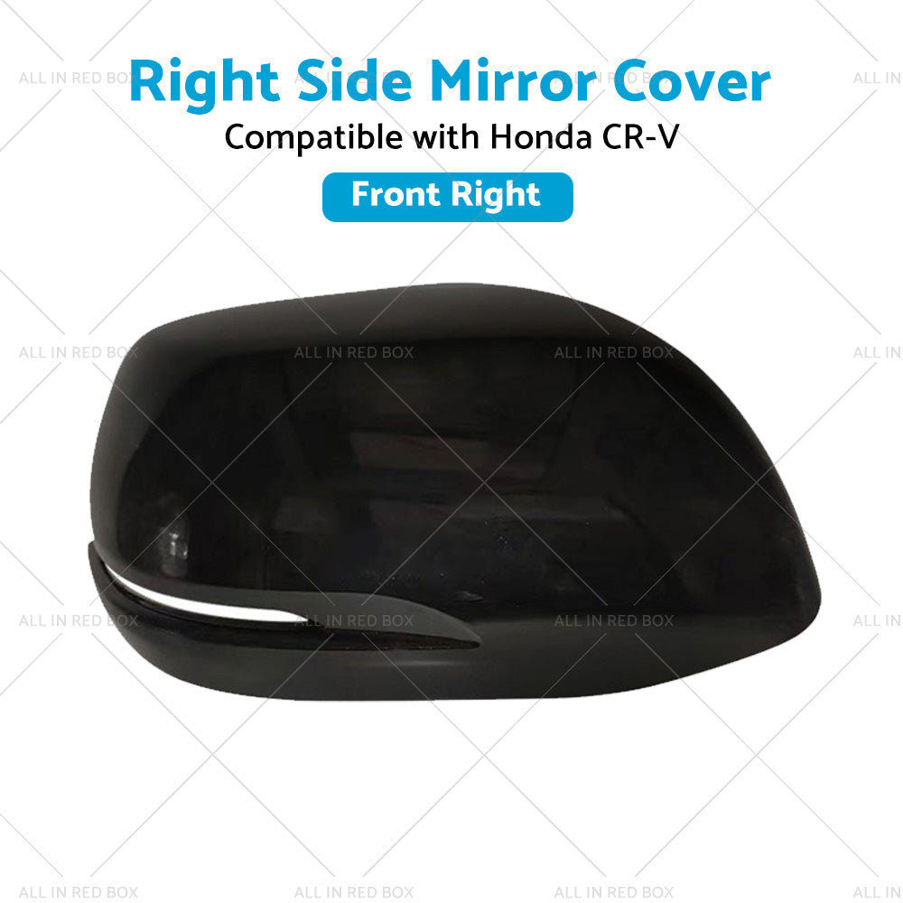 RH Mirror Cover Housing Cap Suitable for Honda CR-V 12- NH731P Crystal Black-4