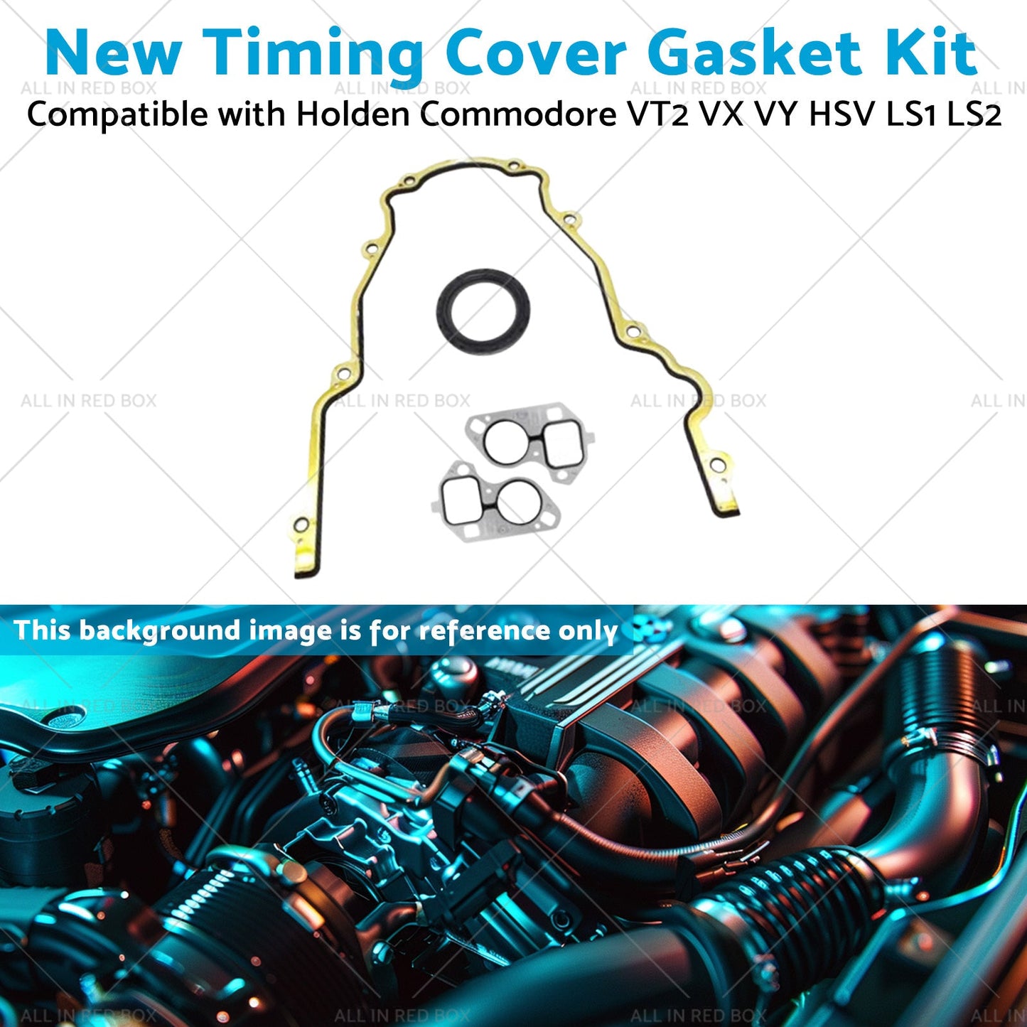 New Timing Cover Gasket Kit Suitable for Holden Commodore VX VY VT2 HSV LS1 LS2-4
