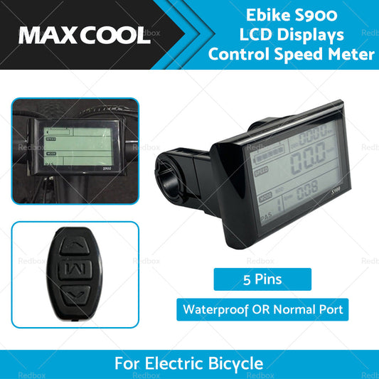 Ebike S900 LCD Displays Control Electric Bicycle Speed Meter Speedometer-1