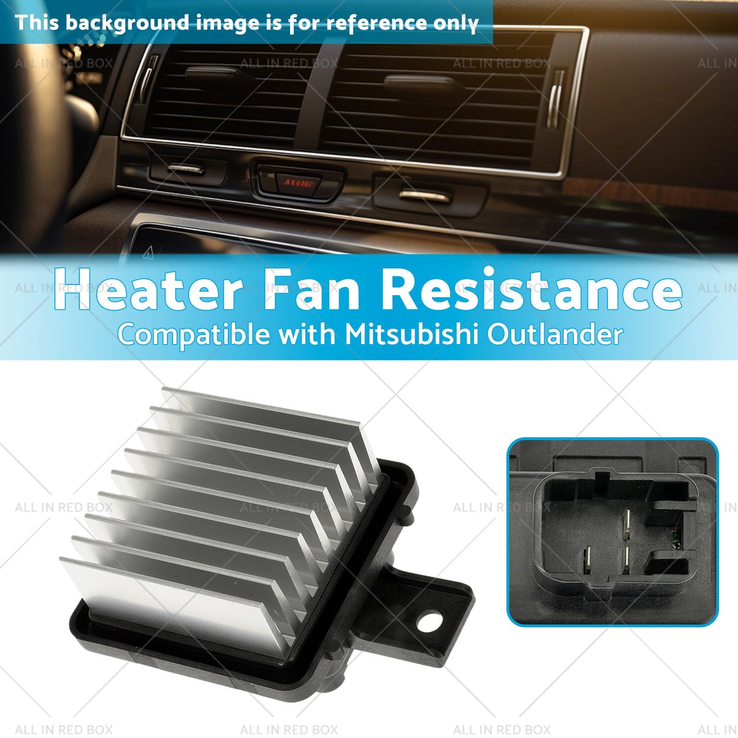 Heater Fan Resistance Suitable for Mitsubishi Outlander Pajero Sport L200 10 --2