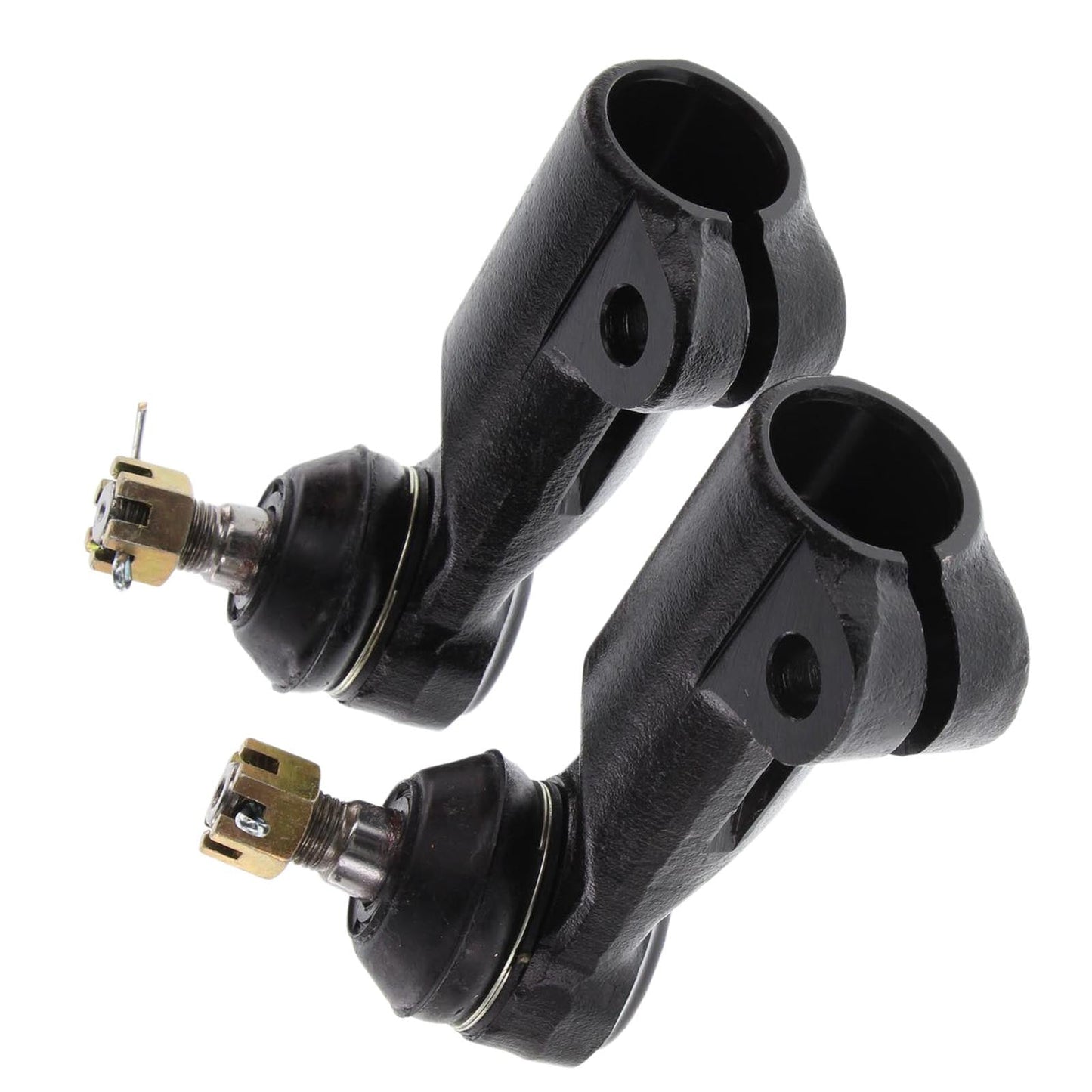 2PCS Greasable Tie Rod Ends Suitable For Nissan Patrol GQ Y60 7/92 Onward-2