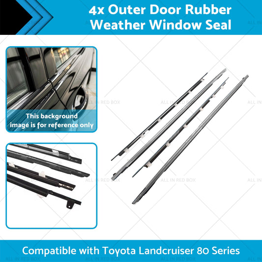 Outer Door Rubber Weather Window Seal Suitable For Toyota Landcruiser 80 Series-1