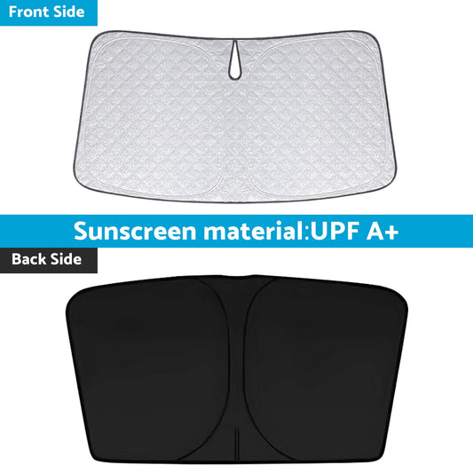6 Layer WindScreen Sun Shade Suitable For GWM Cannon 2021-2025 UV Protection-1