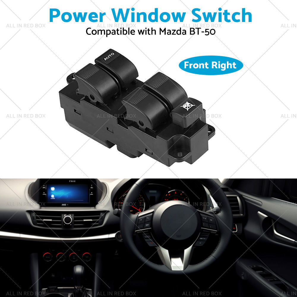 Power Window Master Switch Suitable for Mazda BT-50 4 Door 2012-2016 UB9D66350-3