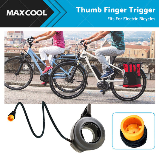 1 Pc Waterproof Thumb Finger Trigger Throttle For Electric Bike Ebike Scooter AU-1