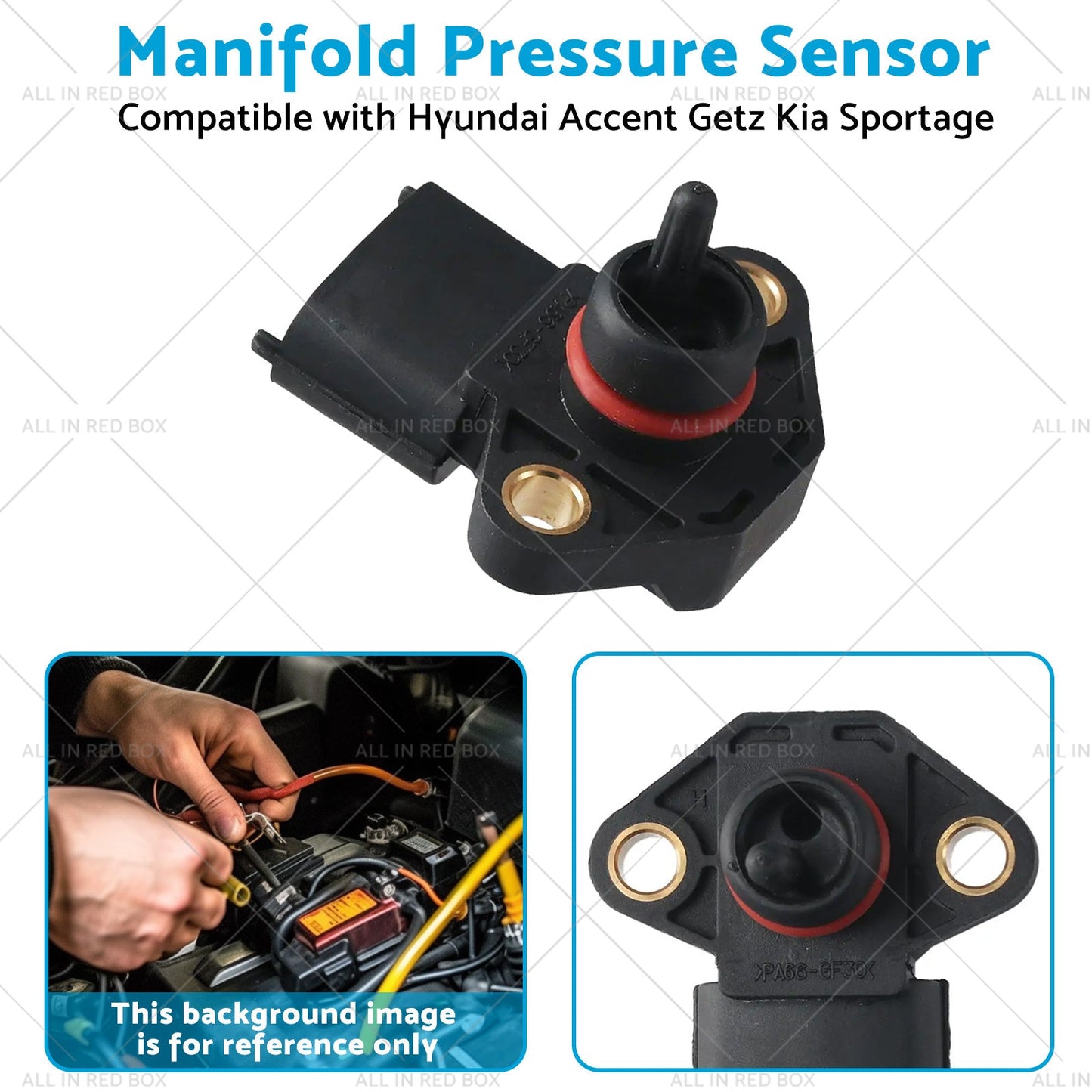 Manifold Pressure Sensor Suitable for Hyundai Accent Tucson Getz Kia Rio-3