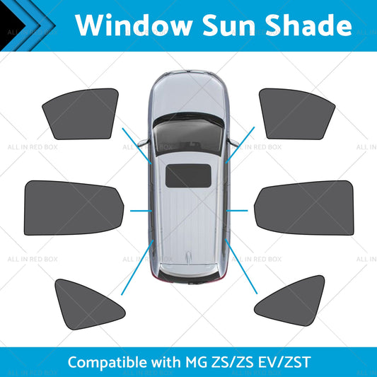 Window Magnetic Mesh Sun Blind Shade Suitable for MG ZS ZST ZS EV 2018-23-1