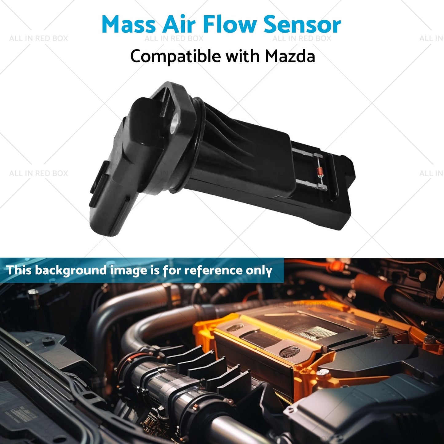 Mass Air Flow Sensor MAF Suitable for Mazda PE01-13-215-4