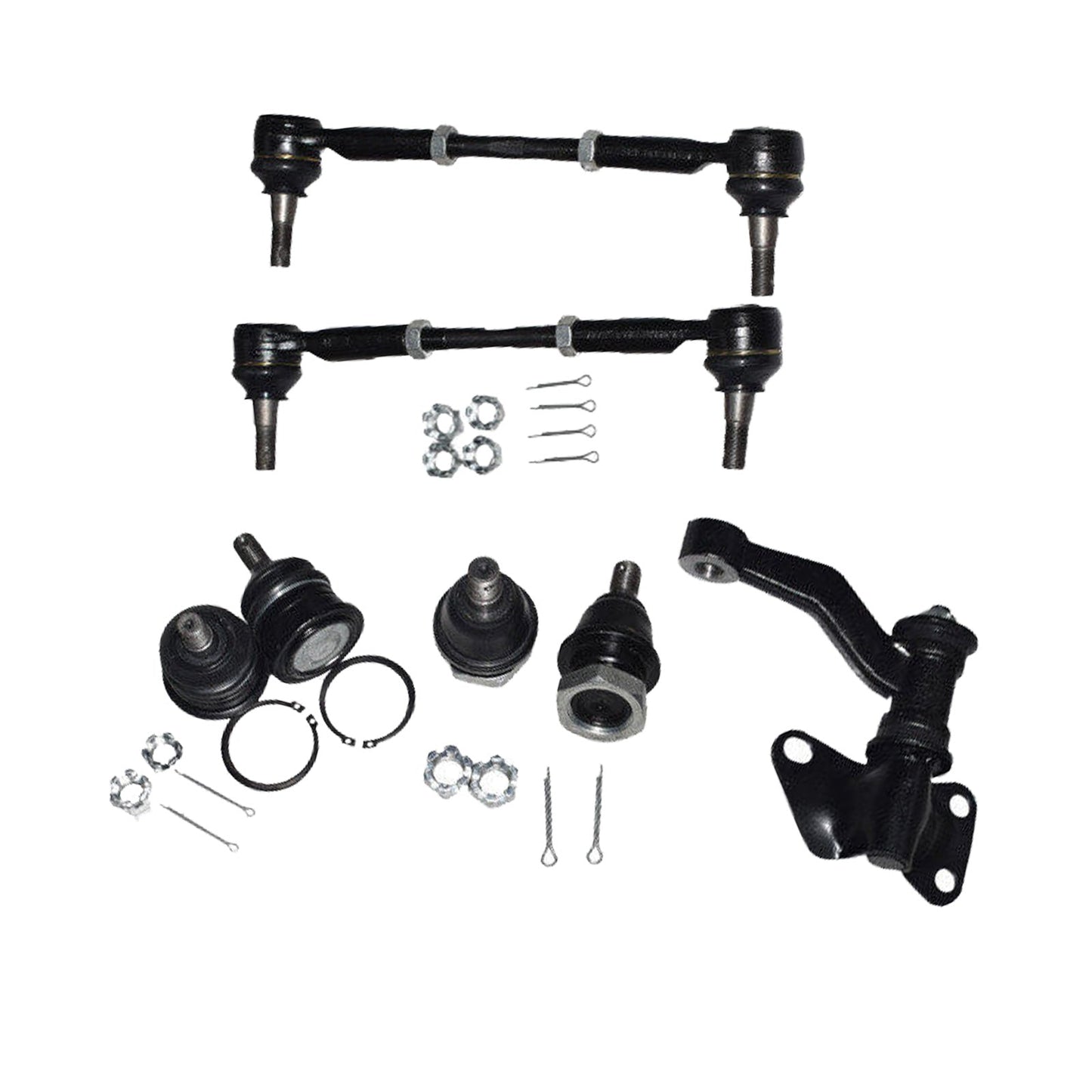 Tie Rod End Kit Suitable For Navara D22 4x4 Ute 4/97 to 11/05 Inner & Outer L+R-4