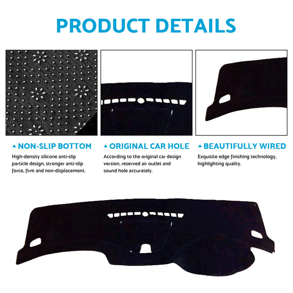 Dash Mat Dashboard Cover Suitable For Holden Cruze JG JH 09-16 with Consol-3